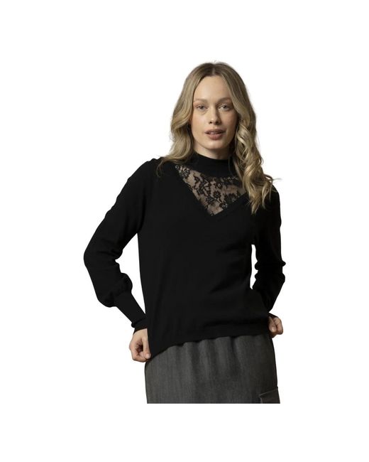 Turtlenecks Kocca de color Black