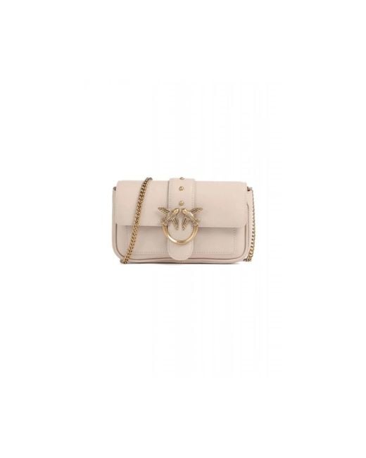 Pinko Natural Cross Body Bags