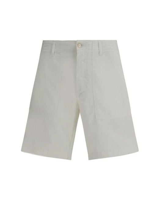 Cruna Leichte Baumwoll-Utility-Shorts in Gray für Herren