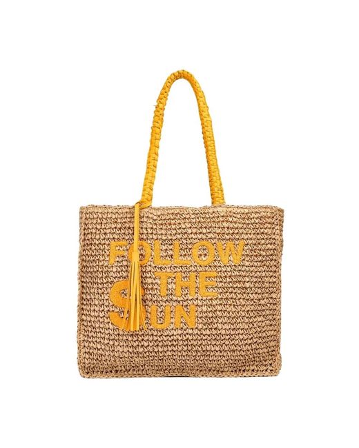 Sundek Strohtasche in Yellow für Herren