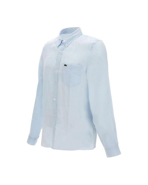 Lacoste Blue Casual Shirts for men