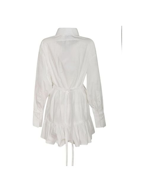 Patou White Shirt Dresses