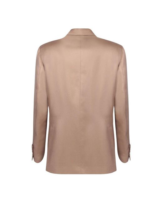 Lardini R woll-kaschmir-blazer in Natural für Herren