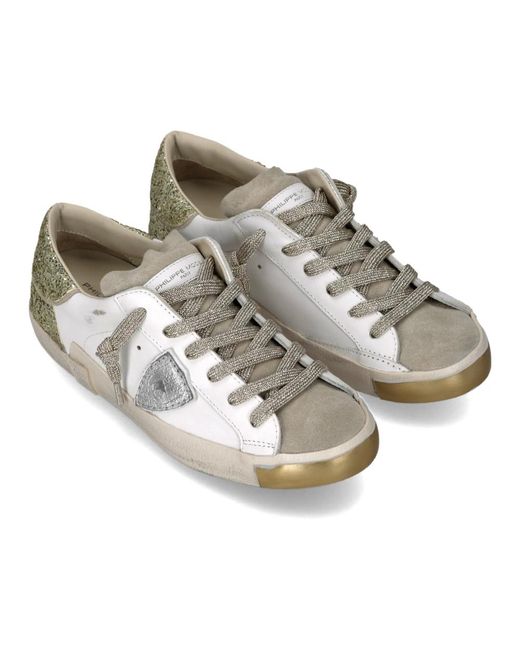 Philippe Model White Sneakers