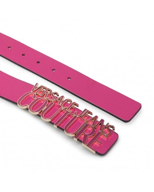 Versace Jeans Couture Purple Belts