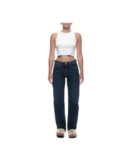 AMISH Blue Slim Fit Jeans