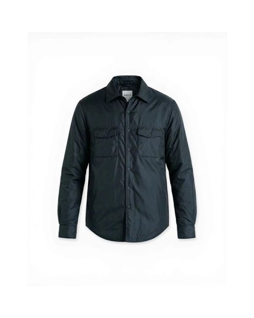 Aspesi Blue Casual Shirts for men