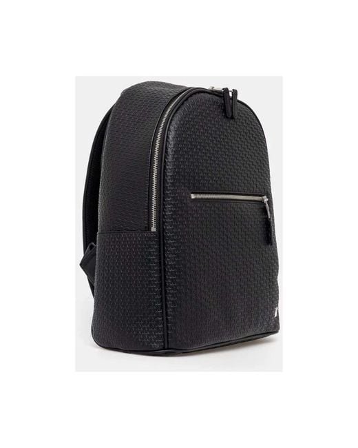 ARMANI EXCHANGE Black Backpacks for men