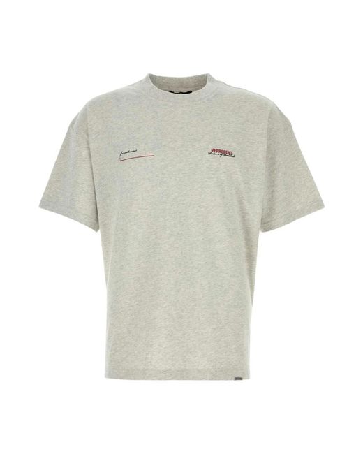T-Shirts Represent de hombre de color Gray