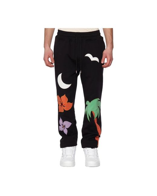 Just Don Black Sweatpants for men