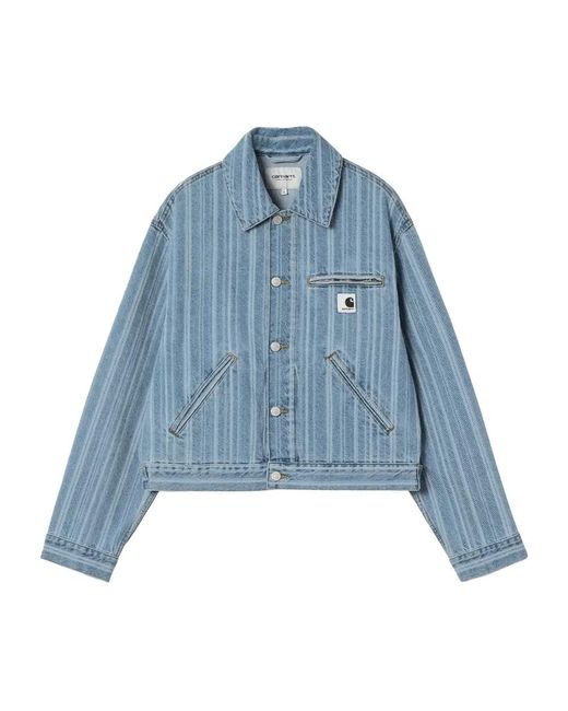 Carhartt Blue Denim Jackets