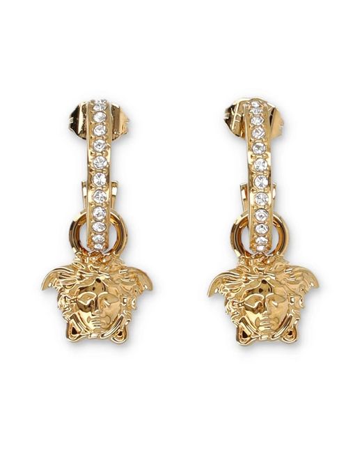 Versace Metallic Earrings
