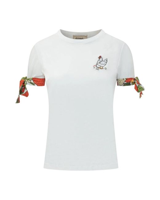 ALESSANDRO ENRIQUEZ White T-Shirts