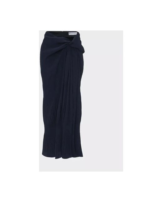 J.W. Anderson Blue Midi Skirts