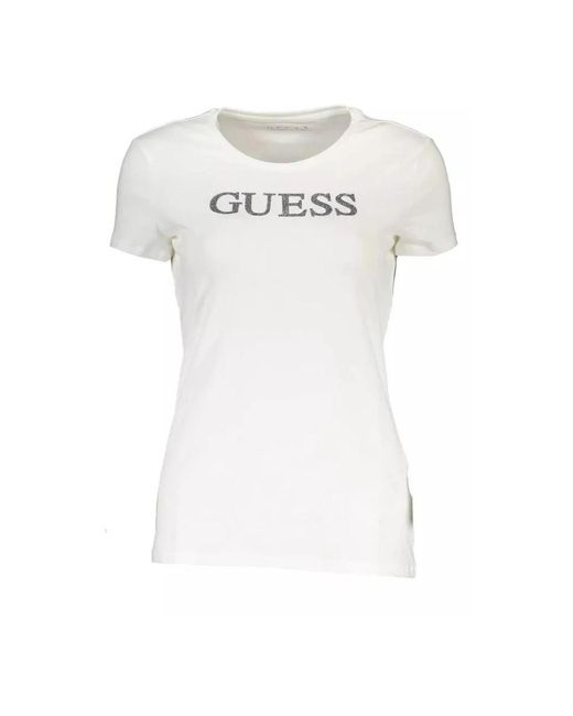 Tops > t-shirts Guess en coloris White