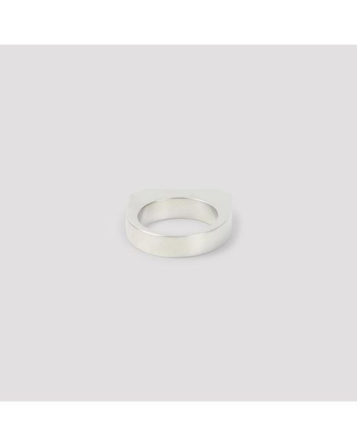 Rick Owens White Rings