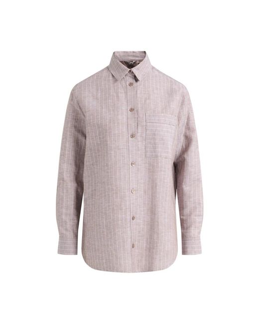 Max Mara Purple Shirts
