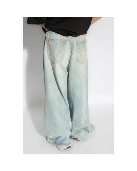 Vetements Jeans with wide legs in Blue für Herren