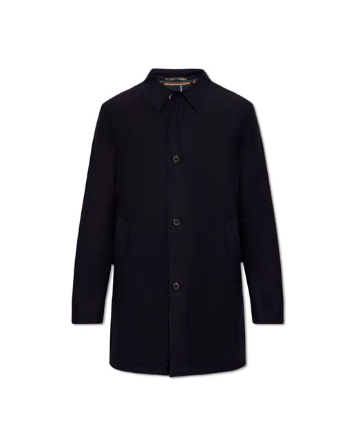 Paul Smith Blue Single-Breasted Coats for men