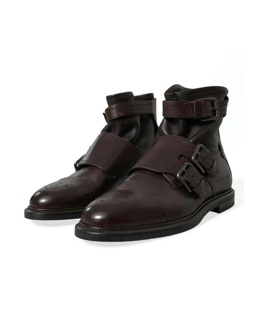Dolce & Gabbana Ankle boots in Black für Herren