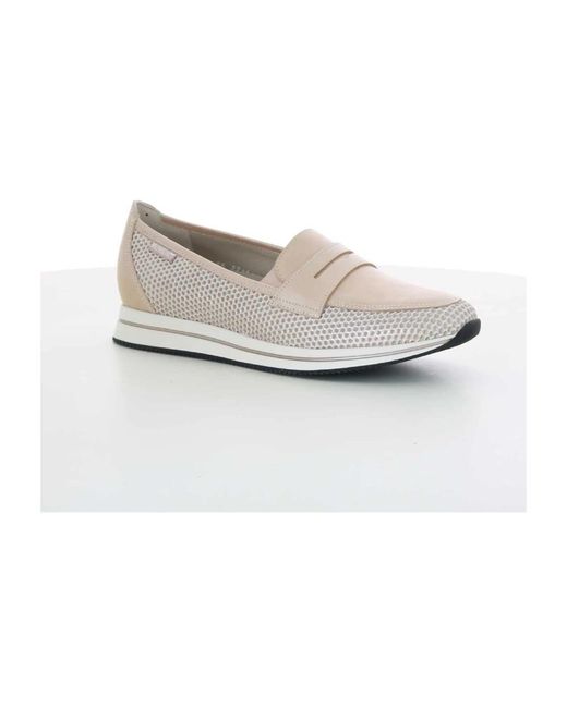 Mephisto White Loafers