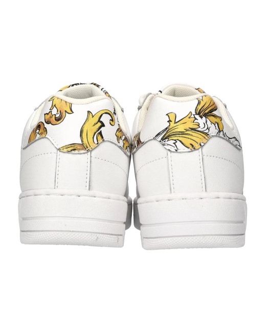 Versace Jeans Couture White Sneakers
