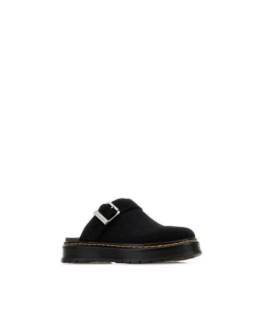 Dr. Martens Black Mules