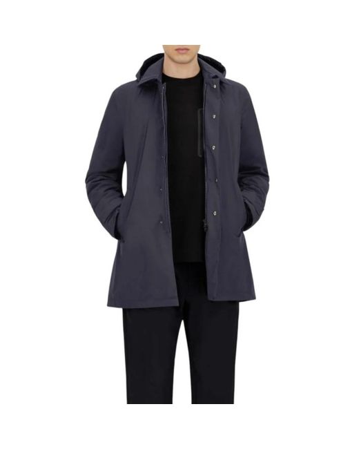 Parkas Herno pour homme en coloris Blue