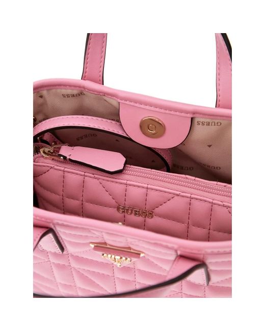 Bags > tote bags Guess en coloris Pink