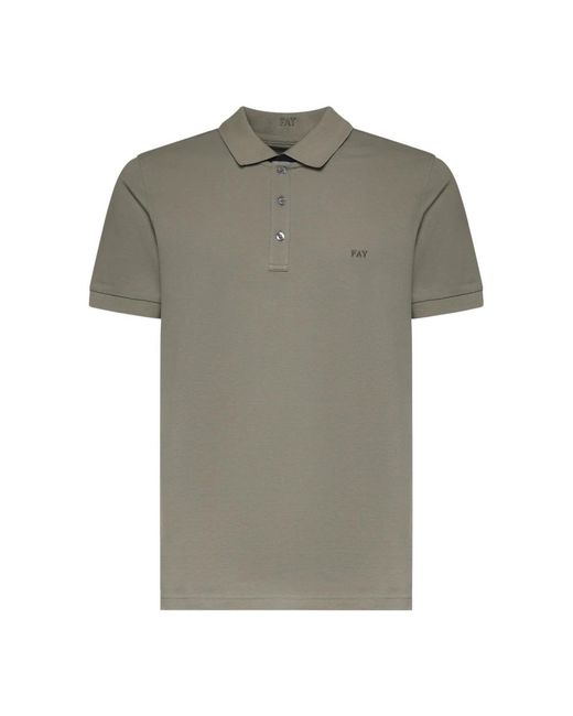 Fay Gray Polo Shirts for men