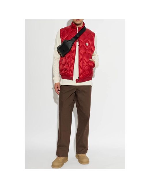 Vests Moncler de hombre de color Red