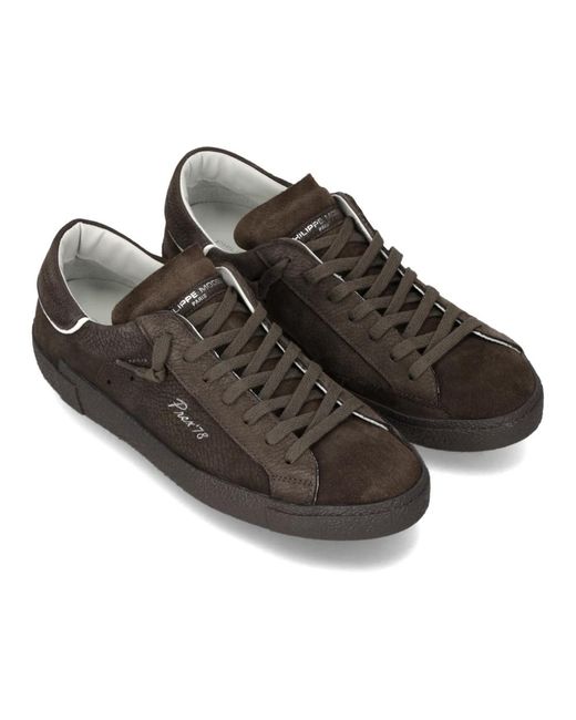 Philippe Model Brown Sneakers for men