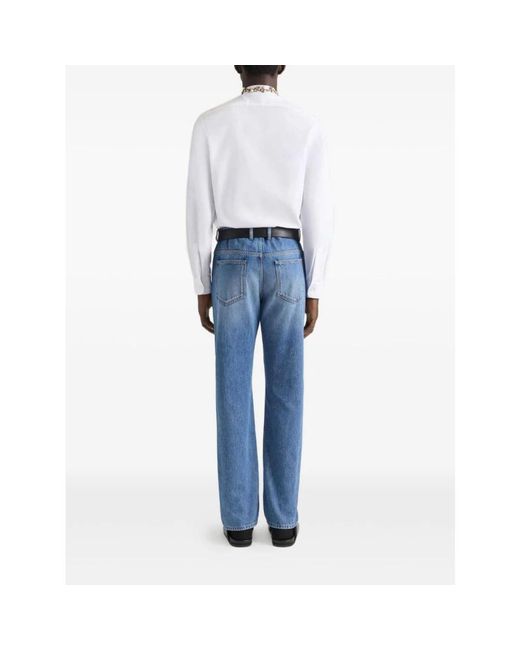 Givenchy Blue Straight Jeans for men