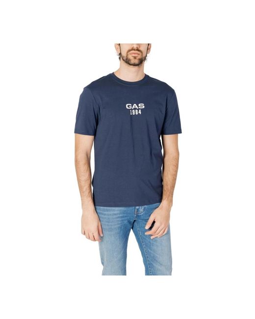 Tops > t-shirts Gas pour homme en coloris Blue