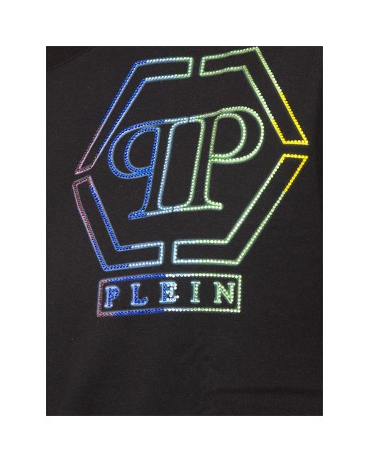 Philipp Plein V-ausschnitt t-shirt in schwarz in Black für Herren