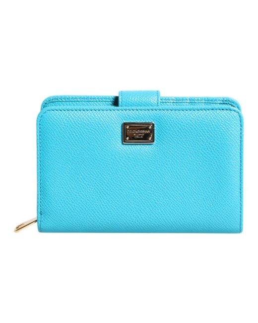 Wallets & Cardholders di Dolce & Gabbana in Blue