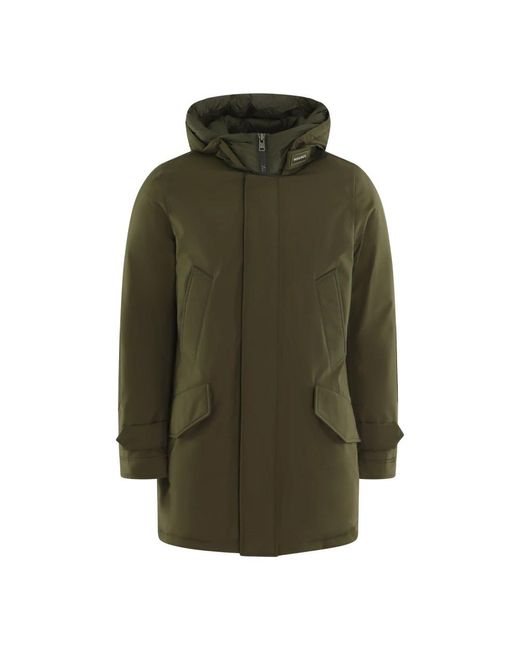 Parkas Woolrich de hombre de color Green