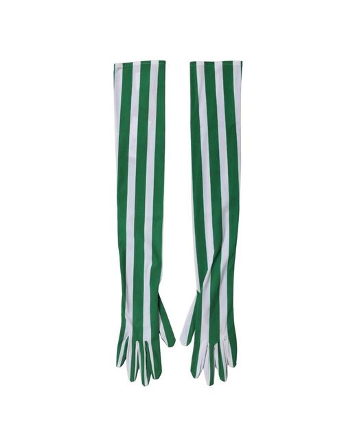 Gloves di Dolce & Gabbana in Green