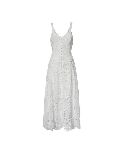 Charo Ruiz Lange Jurk Solace in het White