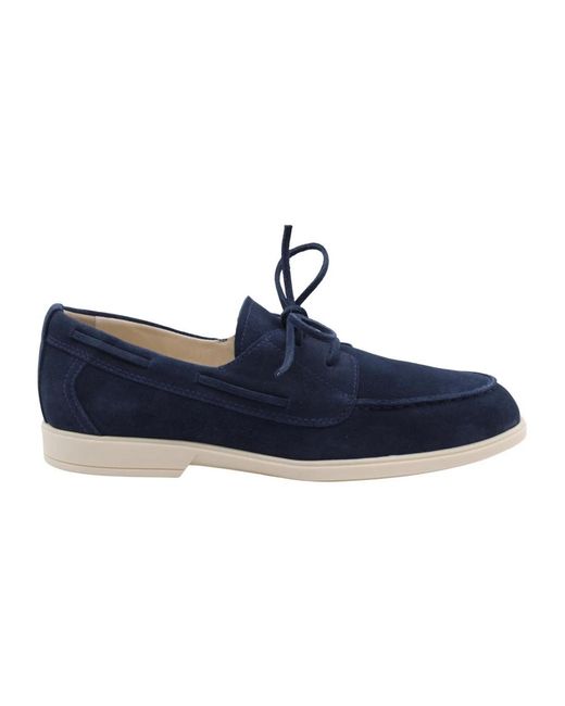 Nero Giardini Mocassin in het Blue voor heren