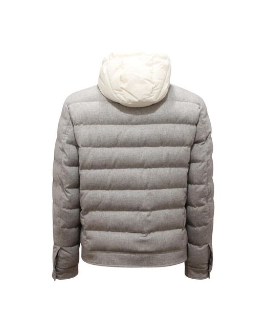 Eleventy Gray Down Jackets for men