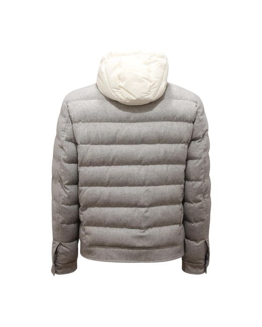 Eleventy Gray Down Jackets for men