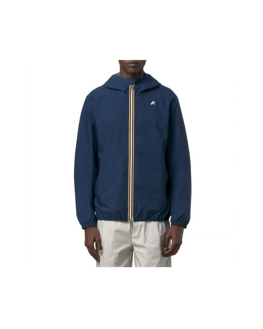 K-Way Blue Light Jackets for men