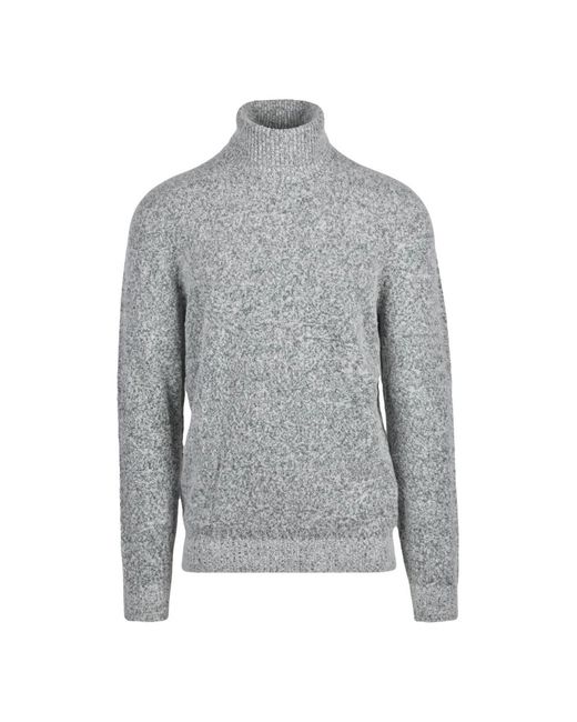Scaglione Gray Turtlenecks for men