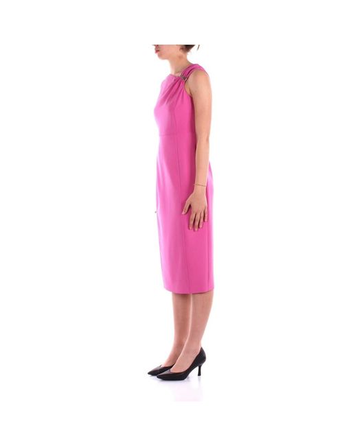 Midi Dresses Liu Jo de color Pink