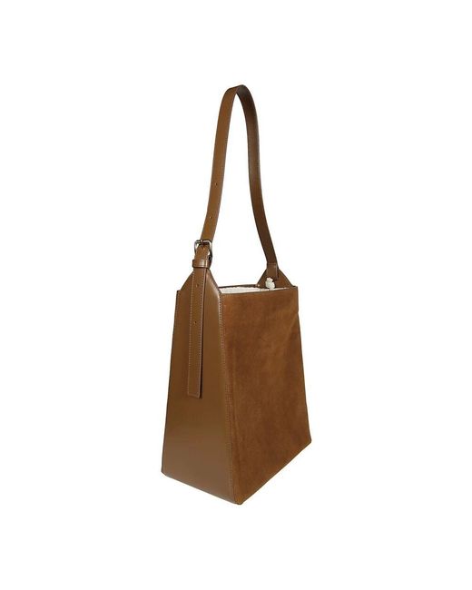 A.P.C. Brown Virginie schultertasche