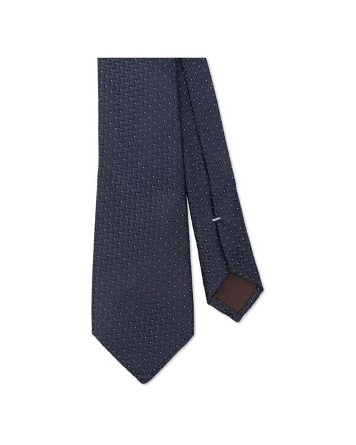 Canali Seidenkrawatte in Blue für Herren