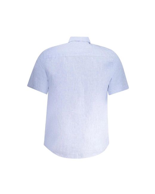 North Sails Blue Short Sleeve Shirts for men