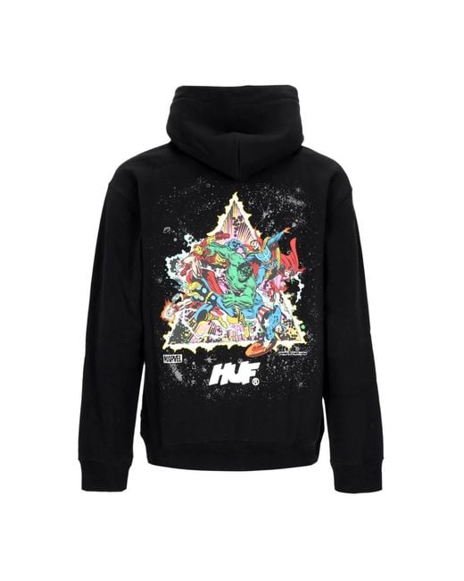 Huf Black Hoodies for men