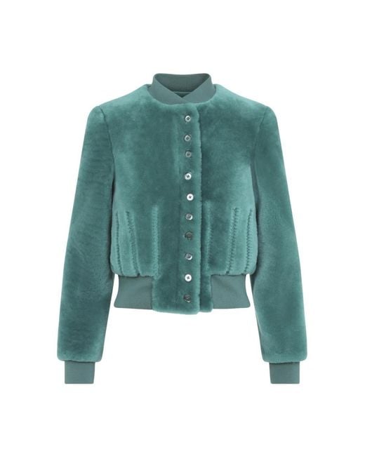 McQueen Green Bomber Jackets